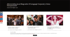 Desktop Screenshot of ellenguajecorporal.com